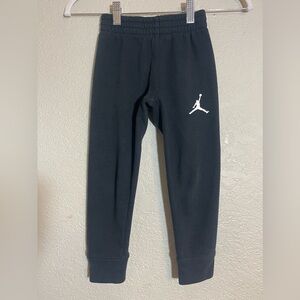 Boys Black JORDAN Joggers Sweatpants Size 5